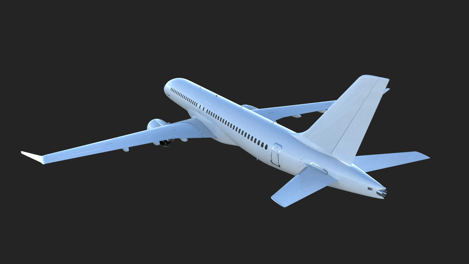 Plane 3D Exterior LOD